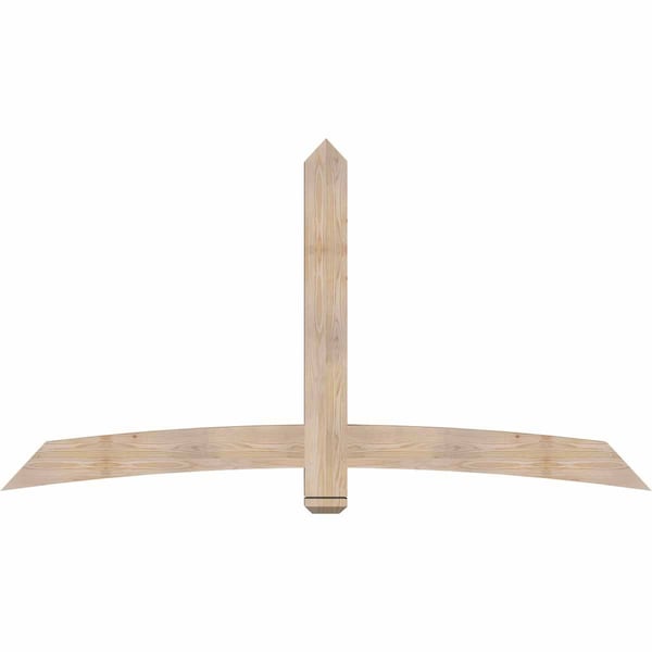 Ekena Millwork Bellingham Smooth Timber Gable Bracket, Douglas Fir, 84"W x 45"H x 3 1/2"D x 5 1/2"F, 13/12 Pitch GBW084X45X0406BEL00SDF - main